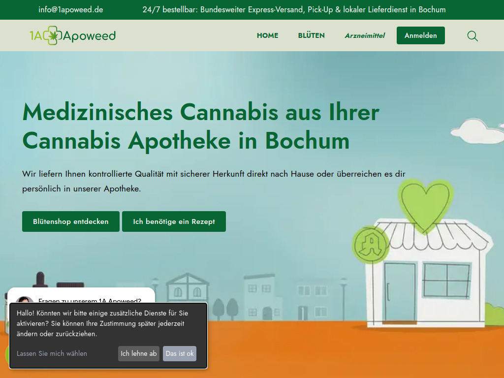 Website von farma-plus Apotheke Glückauf Dr. Hamid Eslambolchi e.K. in Bochum