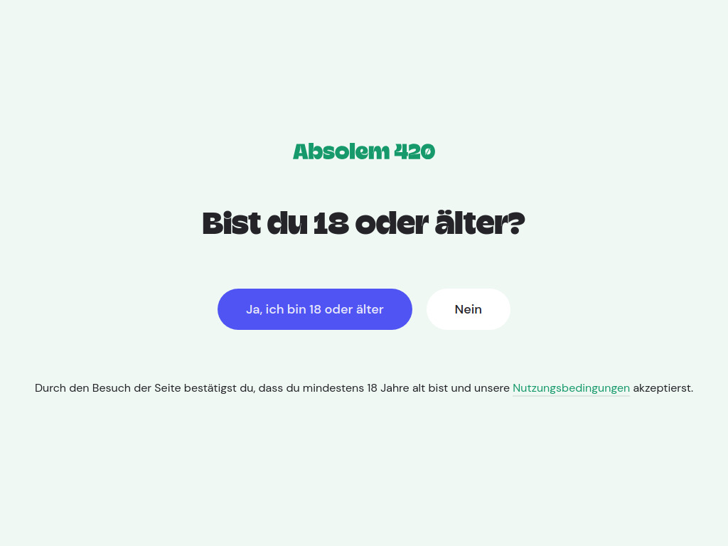 Website von Absolem GmbH in Berlin