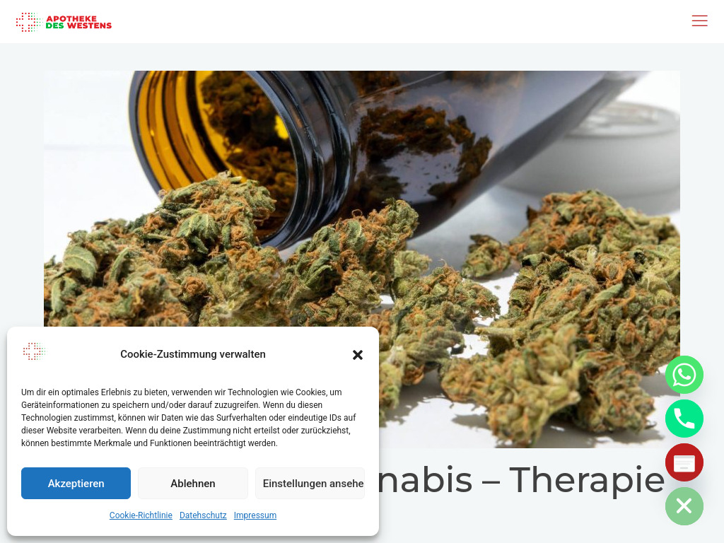 Website von A. & J. Apotheke Berlin oHG in Berlin