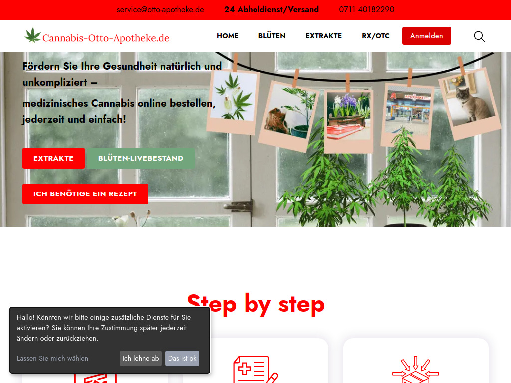 Website von Oksana Hoffreiter e.K. in Stuttgart