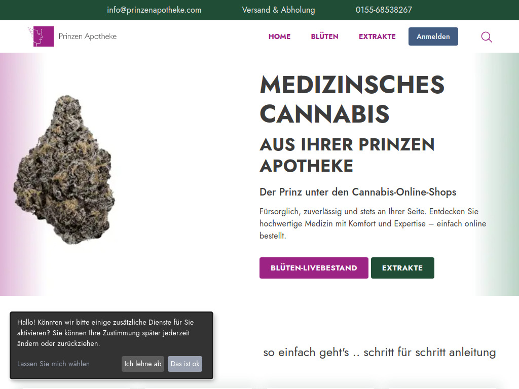 Website von Dr. Iyad Ahmad e.K. in Frankfurt am Main