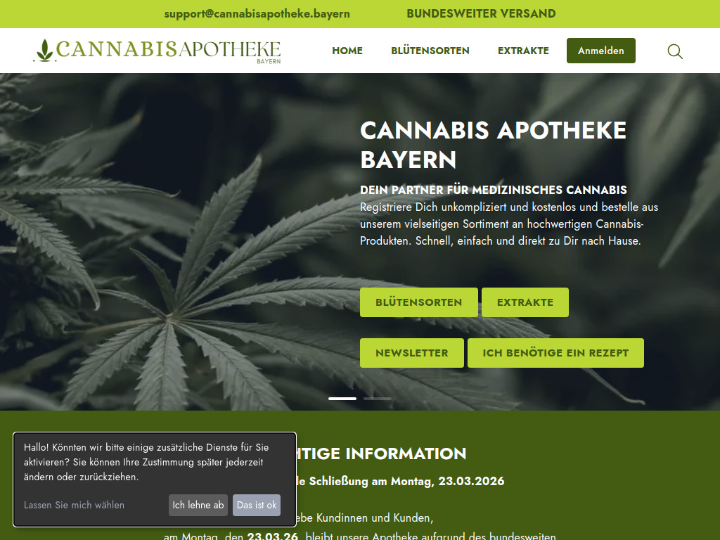 Website von MEDICON-Apotheke Schweinfurt Stadtgalerie in Schweinfurt