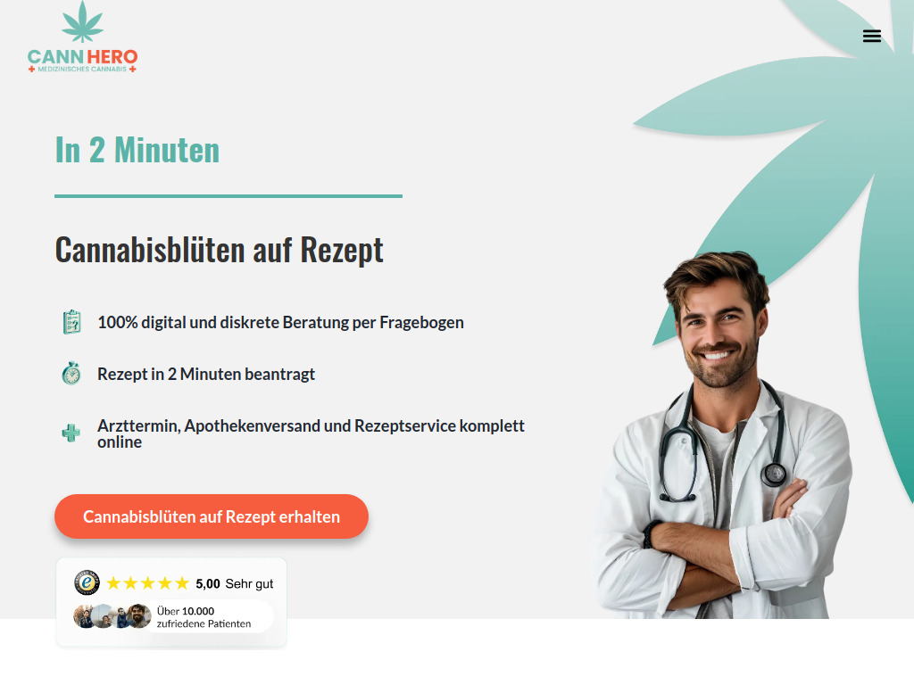 Website von CannHero