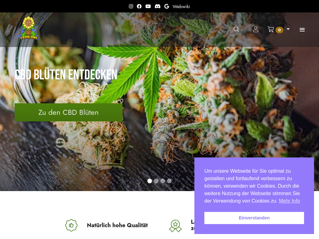 Website von RBV Technologie und Handel GmbH in Wien