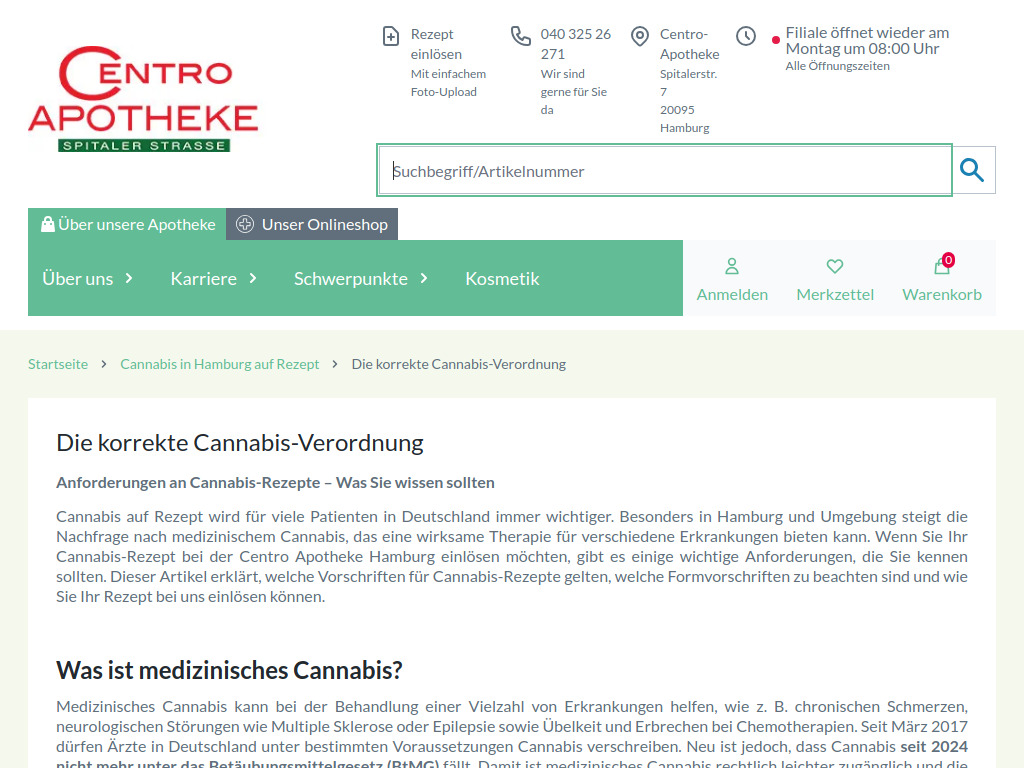 Website von Rainer Koslowski e.K. in Hamburg