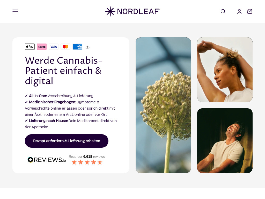 Website von Nordleaf